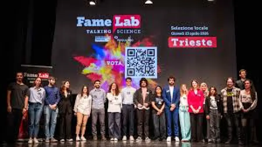 FameLab Trieste 2026, vincono Monti-Guarnieri e Pratolini